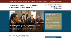 Desktop Screenshot of norristownlawyers.com